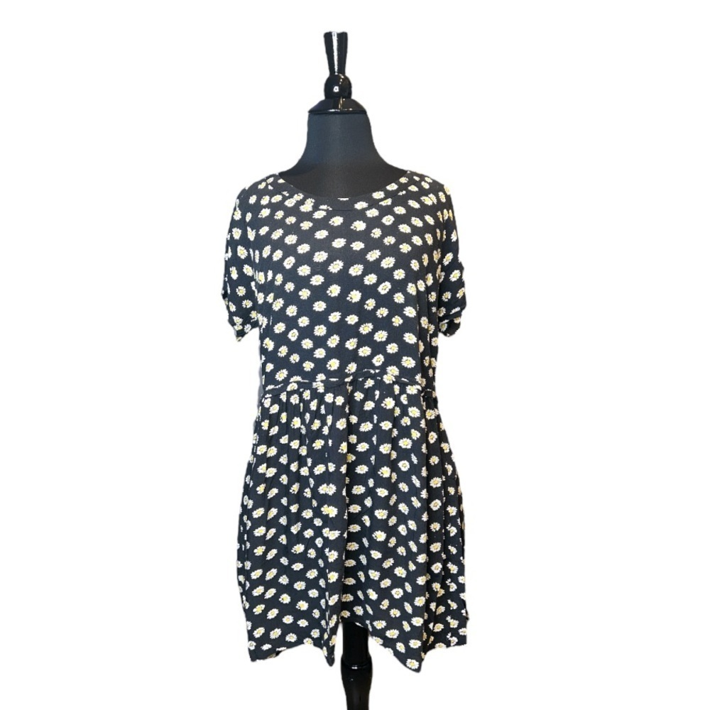 Oversized Sunflower Print Shirt